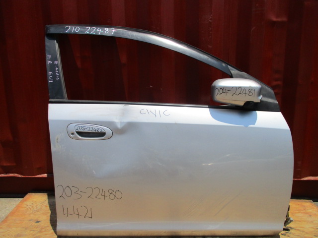 Used Honda Civic DOOR RR VIEW MIRROR FRONT RIGHT